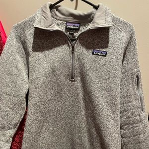 Women’s Patagonia Better Sweater 1/4 Zip - Birch White